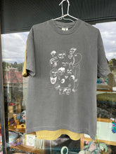 Load image into Gallery viewer, Night faces T-shirt (Charcoal)