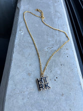 Load image into Gallery viewer, HTRK gold charm necklace