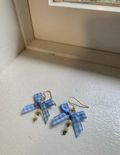 Load image into Gallery viewer, Bow Drop Earrings