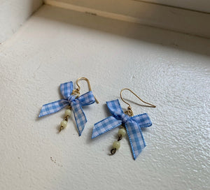 Bow Drop Earrings